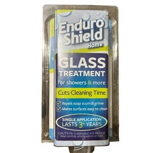 Enduroshield Glass Showers Treatment Kit 2-Oz Coating 4.2-Oz Cleaner Bathroom